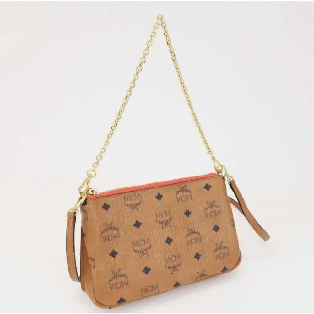 💎✨STUNNING✨💎Authentic MCM Visetos Leather Clutch Shoulder bag - Picture 5 of 15